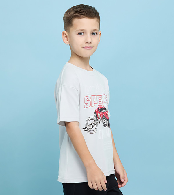 أر آند بي  تيشيرتات  - رمادي T-shirts
