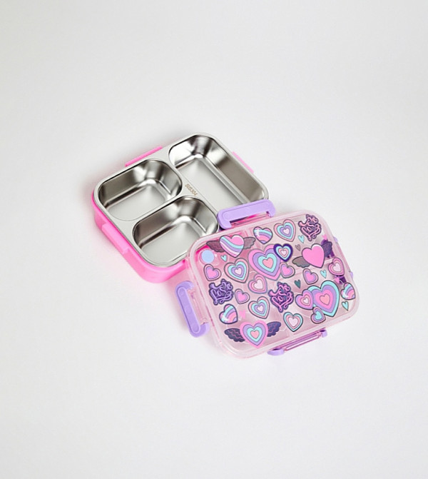 R&B  Lunch Boxes - Pink Lunch Box