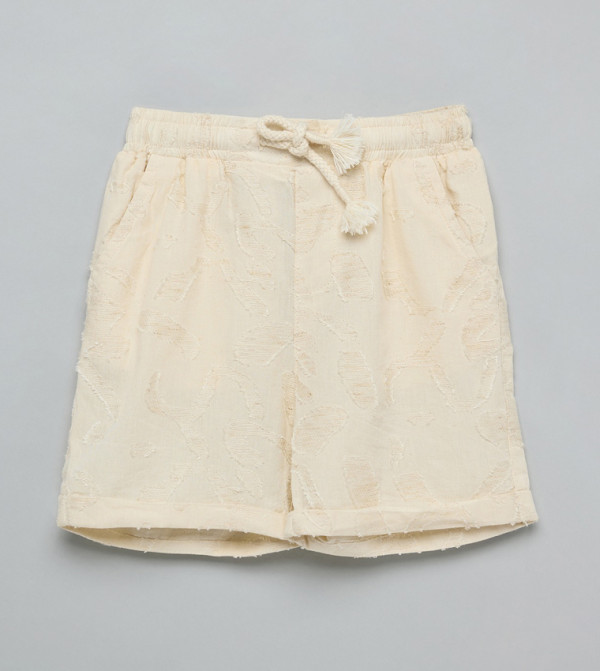 R&B shorts-sets-and-co-ords - Beige Shirts & Bottoms