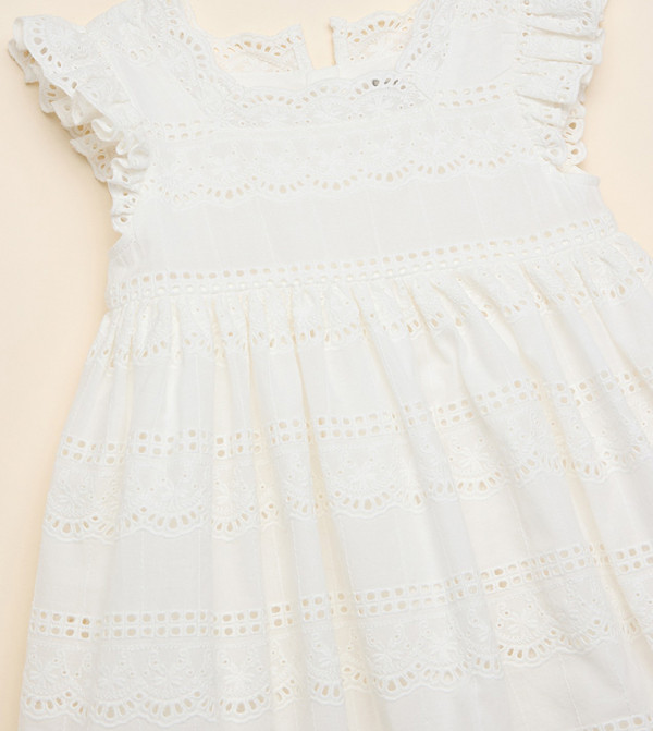 R&B girls-craft-pretty-summer - Ivory Casual Dress