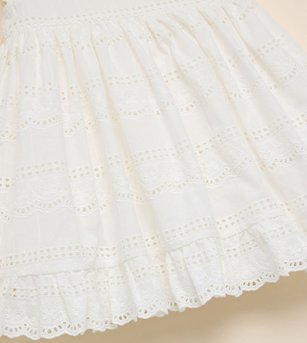 R&B girls-craft-pretty-summer - Ivory Casual Dress