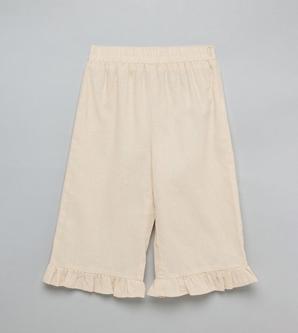 R&B Tops & Pants - Beige Tops & Pants