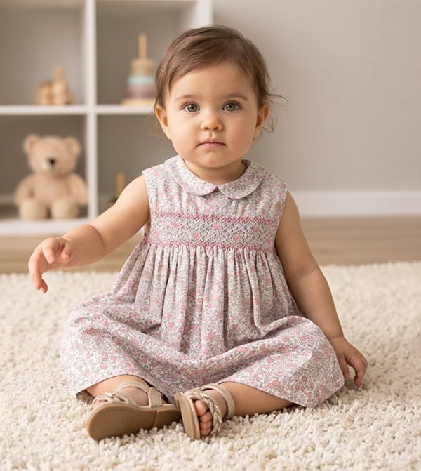 R&B  girls-craft-pretty-summer - Pink Casual Dress