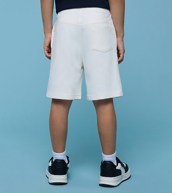R&B  Shorts - Ivory Joggers
