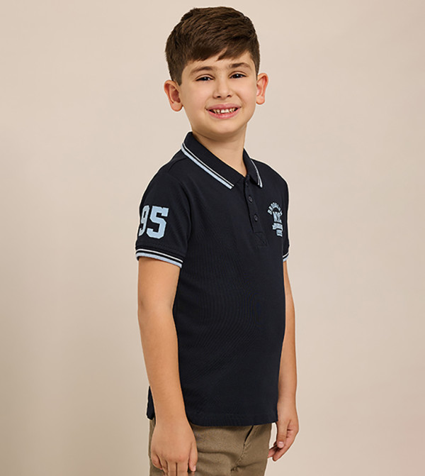 R&B  Clothing - Navy T-shirts
