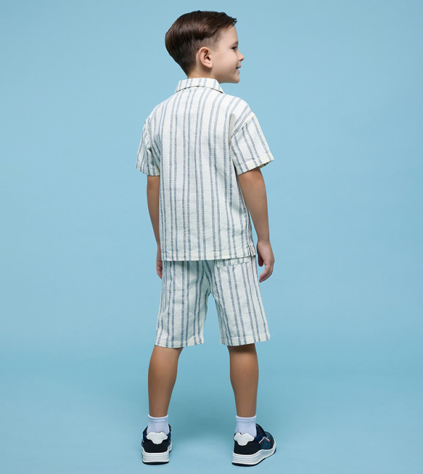 أر آند بي cool-kid-uniforms-k - عاجي قمصان و بناطيل