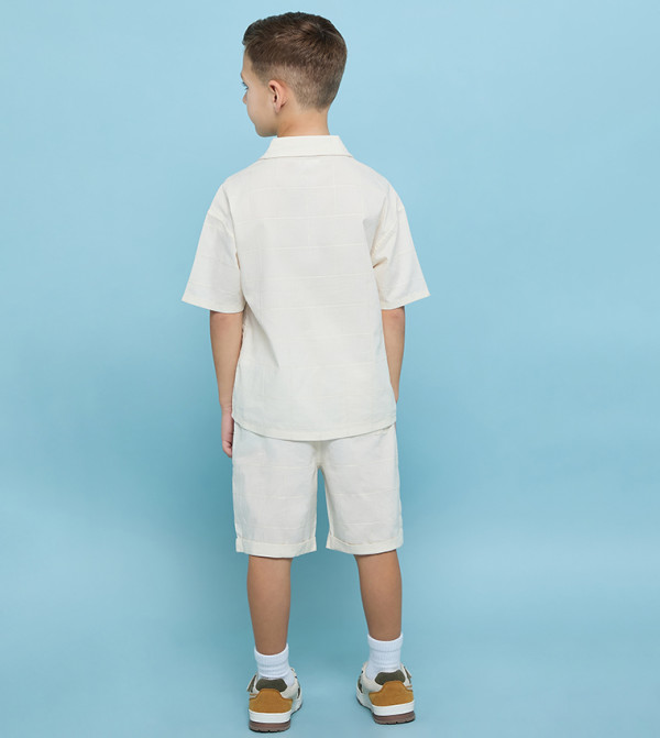 أر آند بي  shorts-sets-and-co-ords - أبيض "مجموعات الملابس "