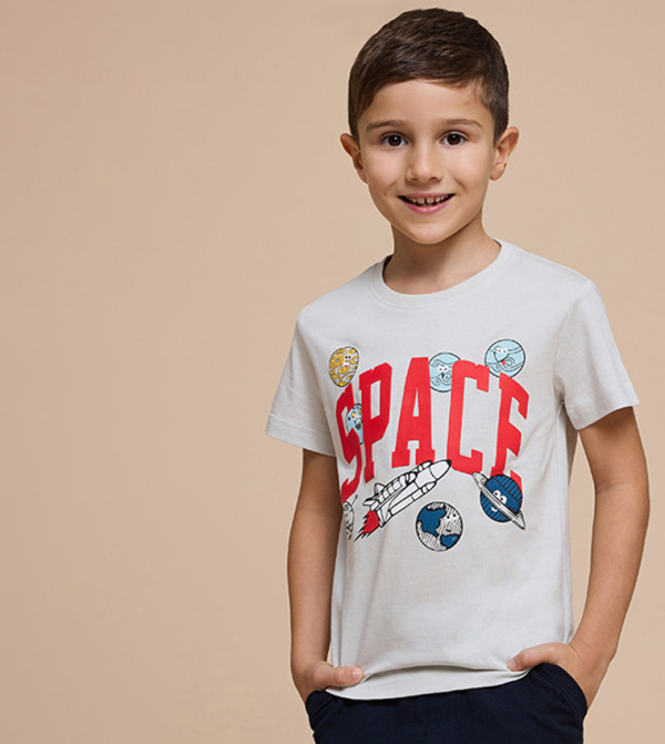 R&B holiday-ready-k - Grey T-shirts