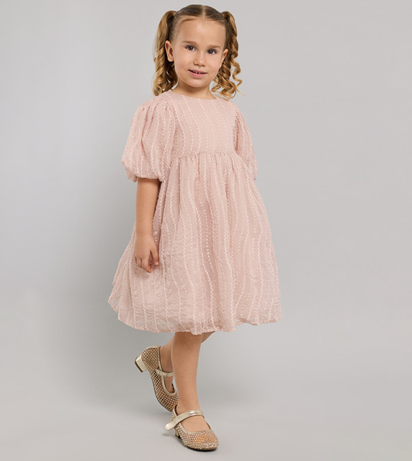 R&B  Dresses - Pink Casual Dress