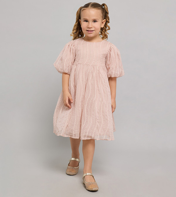 R&B  Dresses - Pink Casual Dress