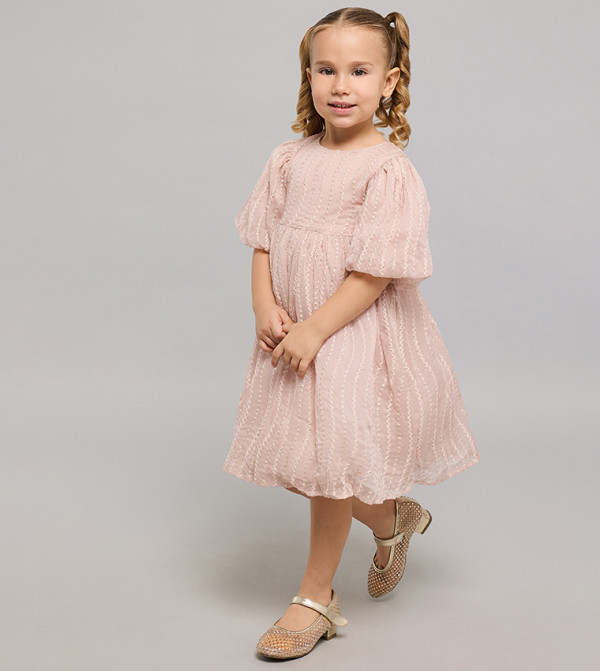 R&B  Dresses - Pink Casual Dress