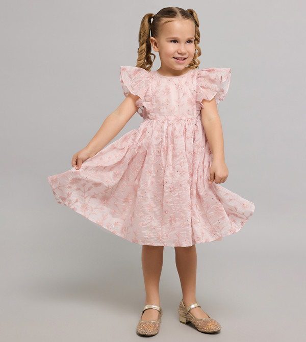 R&B  - Pink Casual Dress