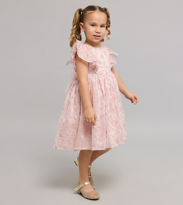 R&B  - Pink Casual Dress