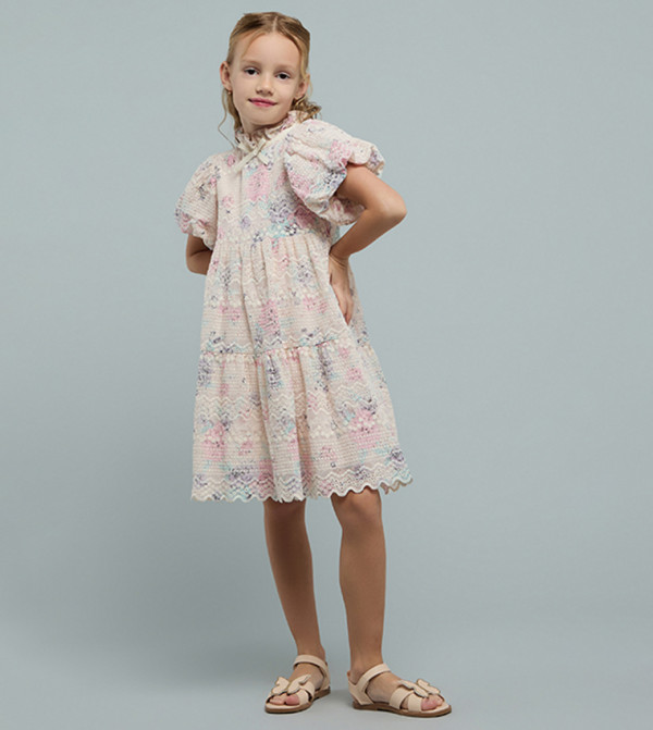 أر آند بي أر آند بي - عاجي  فستان كاجوال 