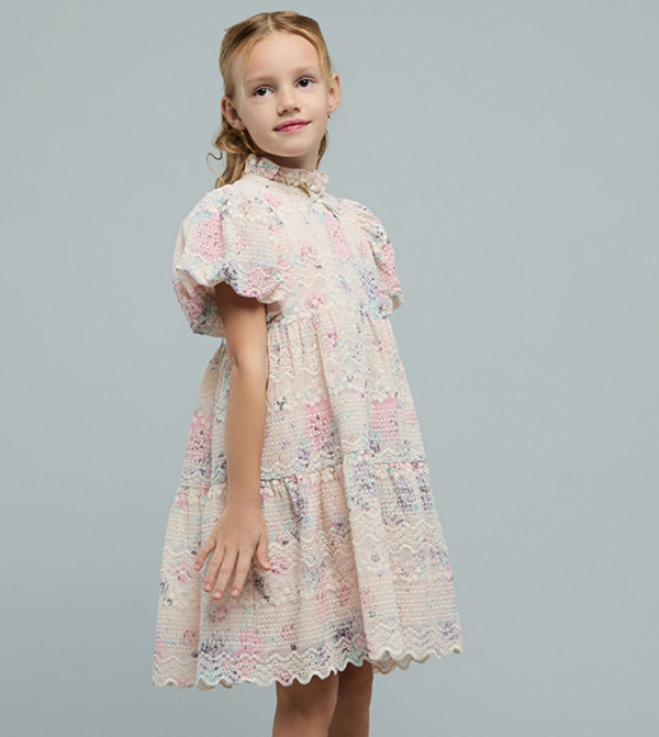 أر آند بي أر آند بي - عاجي  فستان كاجوال 