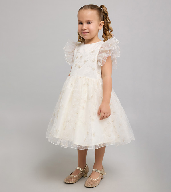 R&B  Dresses - White Casual Dress