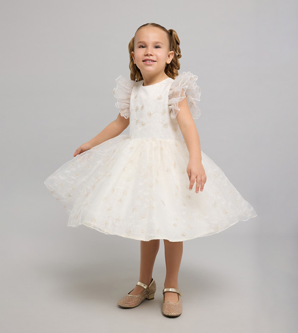 R&B  Dresses - White Casual Dress