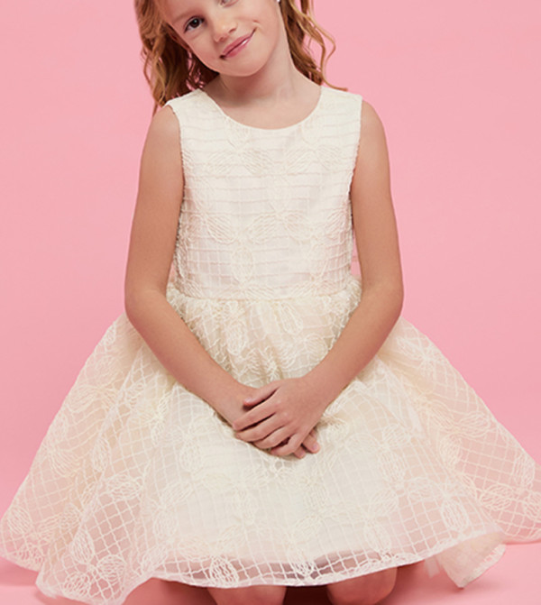 R&B R&B - Ivory Casual Dress