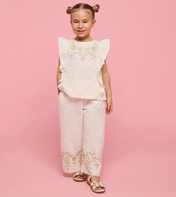 R&B  Sets - Beige Clothing Sets