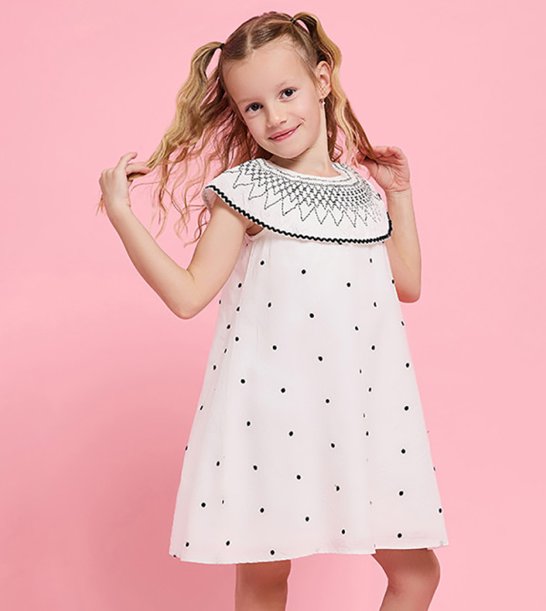 R&B - Ivory Casual Dress