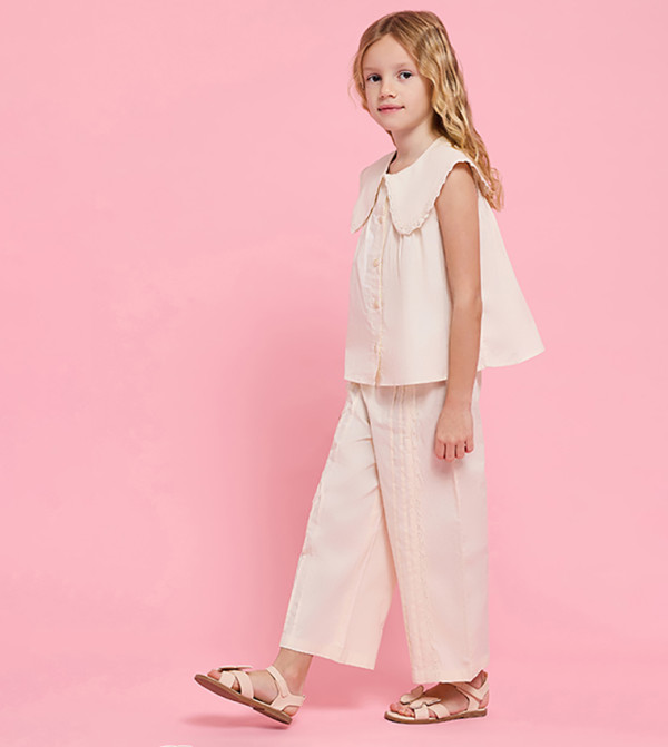 R&B  Sets - Beige clothing sets