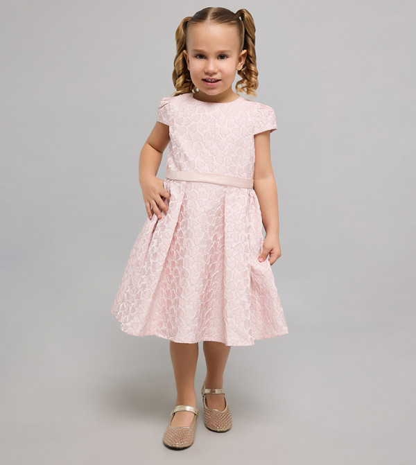 أر آند بي  ملابس - وردي فستان كاجوال 