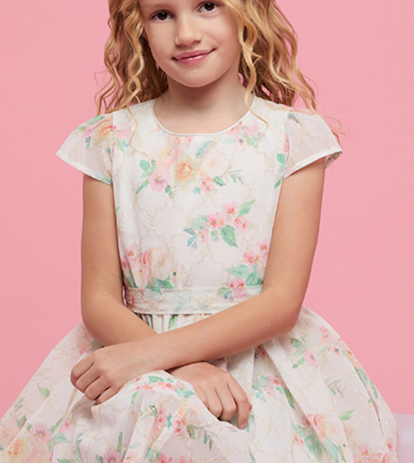 R&B  - Ivory Casual Dress