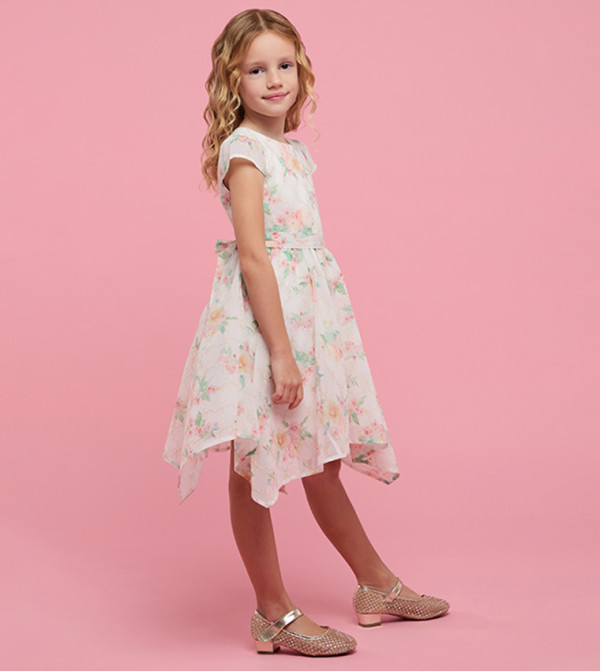 R&B  - Ivory Casual Dress