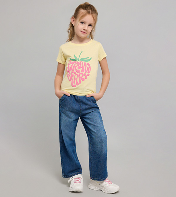 R&B R&B - Yellow T-shirts