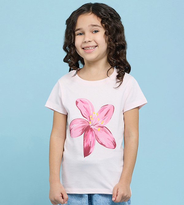 R&B  daily-essentials - Light Pink T-shirts