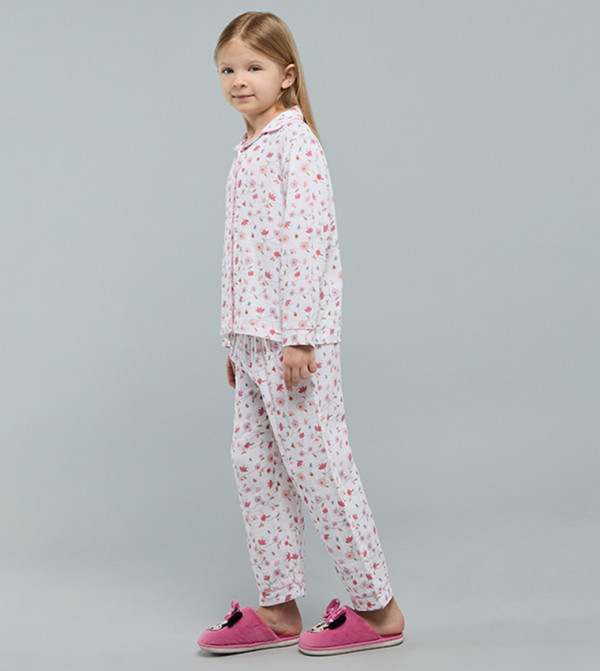 R&B Nightwear - Ivory Top & Pyjama Sets