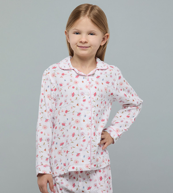 R&B Nightwear - Ivory Top & Pyjama Sets