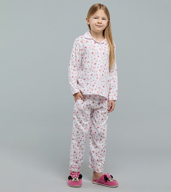 R&B Nightwear - Ivory Top & Pyjama Sets