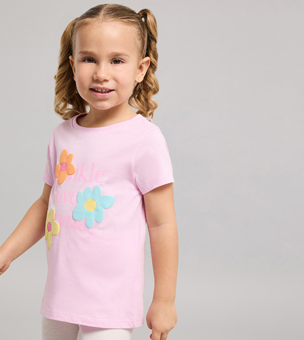 R&B  Clothing - Pink T-shirts
