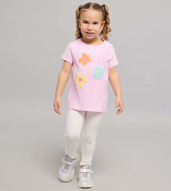 R&B  Clothing - Pink T-shirts