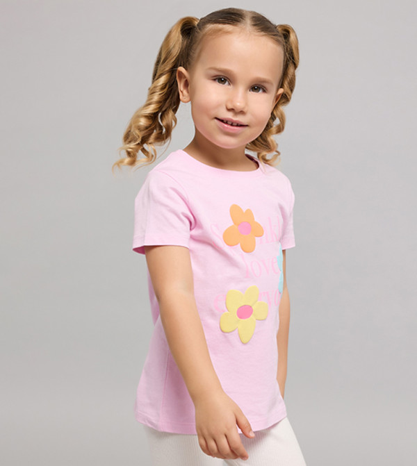R&B  Clothing - Pink T-shirts