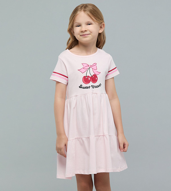 R&B  Dresses - Pink Casual Dress