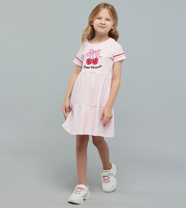 R&B  Dresses - Pink Casual Dress
