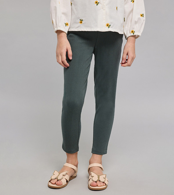 R&B Trousers & Pants - Olive Trousers & Pants