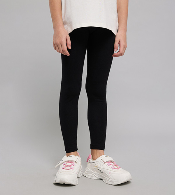 R&B  Bottomwear - BLACK leggings