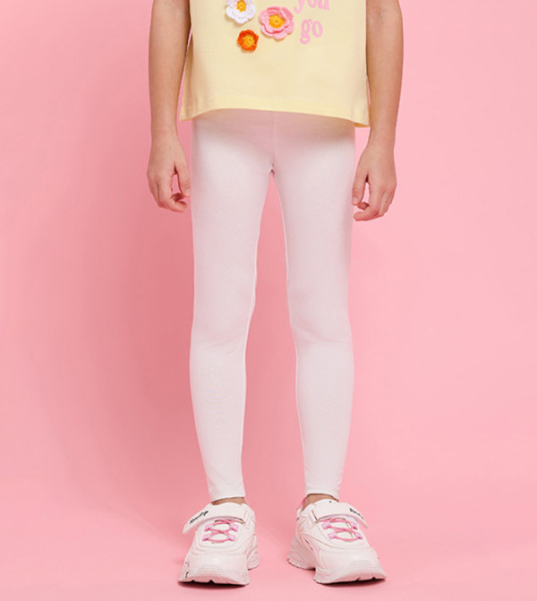 أر آند بي  ليقينز - أبيض leggings