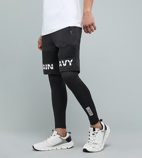 R&B Sportswear - Black Track Pants & Joggers
