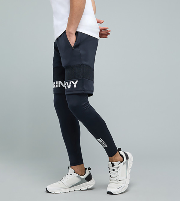 أر آند بي  ملابس رياضة - كحلي مزرق  Track Pants & Joggers
