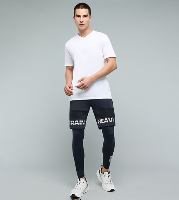 أر آند بي  ملابس رياضة - كحلي مزرق  Track Pants & Joggers
