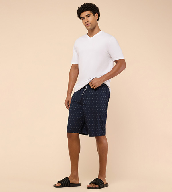 R&B  Sleepwear - NAVY BLUE Bottoms