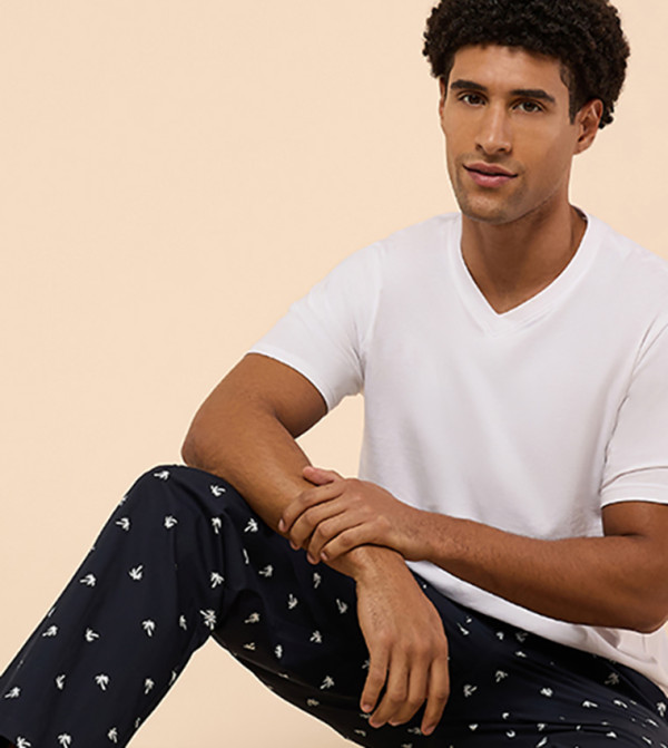 R&B Sleepwear - NAVY BLUE Bottoms