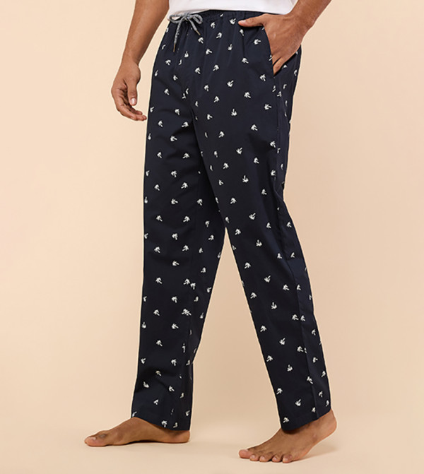 R&B Sleepwear - NAVY BLUE Bottoms