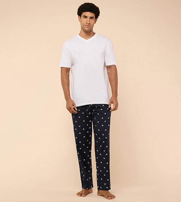 R&B Sleepwear - NAVY BLUE Bottoms
