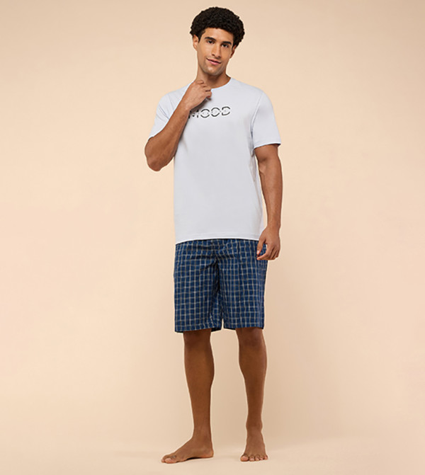 R&B Sleepwear - Light Blue Pyjama Set