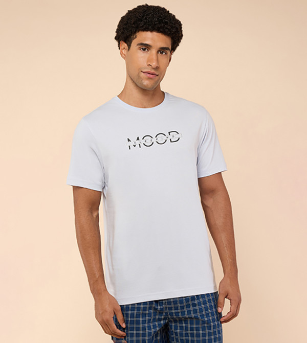 R&B Sleepwear - Light Blue Pyjama Set